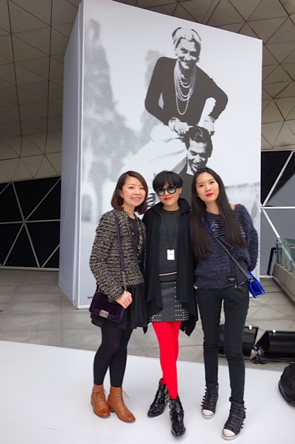 在此特別多謝Chanel公關Olga(右)和Ava(左)的邀請和細心安排的行程。